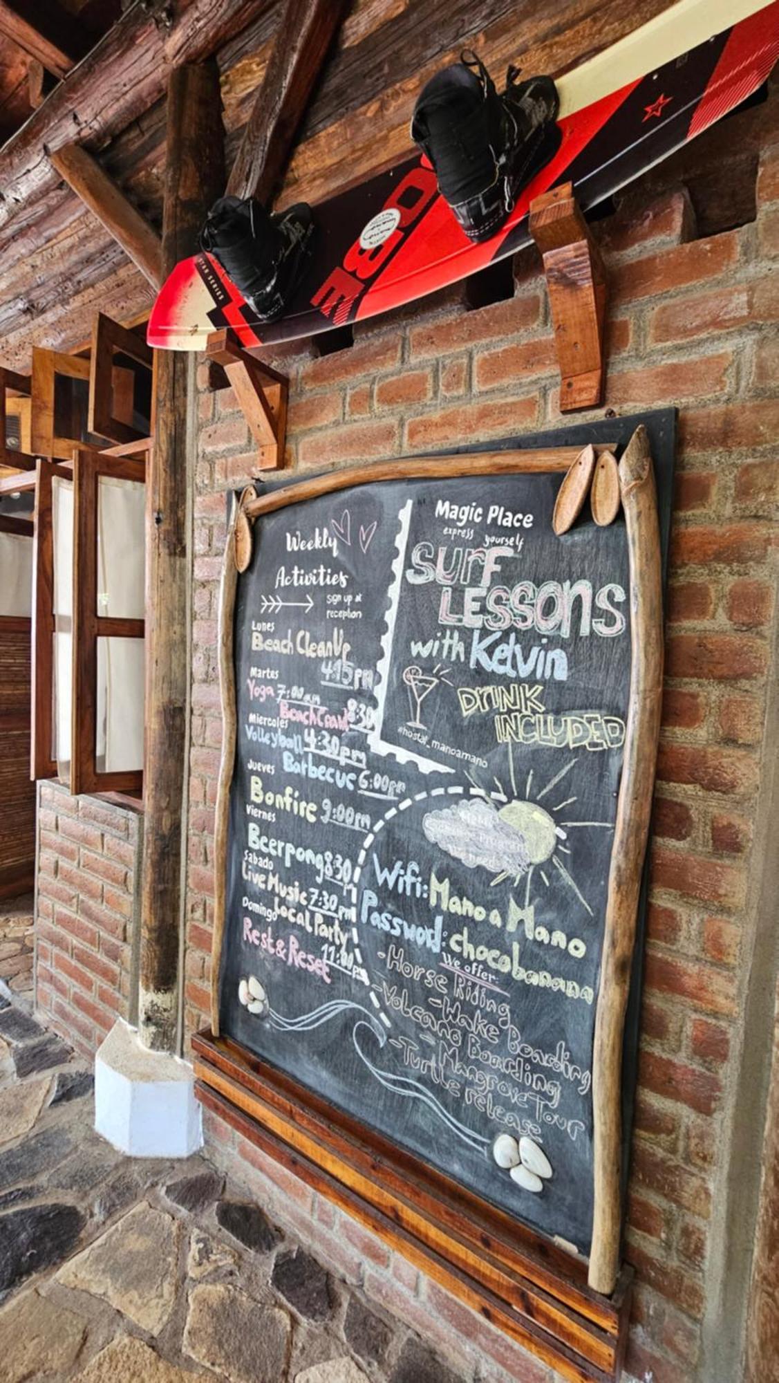 Mano A Mano Eco Hostal Las Peñitas Eksteriør bilde